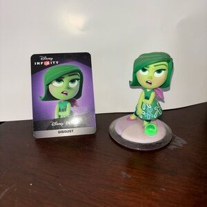 Disney Infinity Disgust Figure - Green and Purple